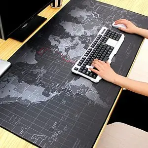 Gaming Extra Large World Map Cloth Mouse Pad