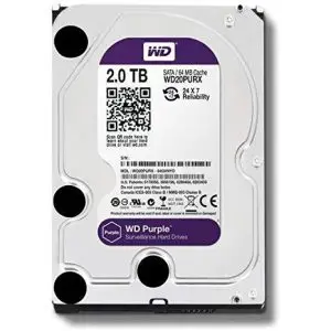 Hard Disk WD 2TB Sata Purple (2 years warranty)