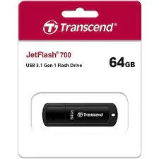 Transcend 64GB JetFlash 700 Pen Drive (USB 3.1)