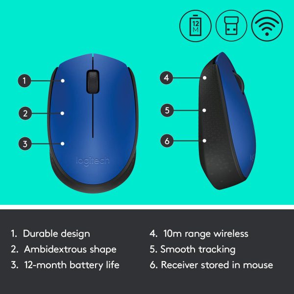 Logitech M171 Wireless Mouse - Image 2