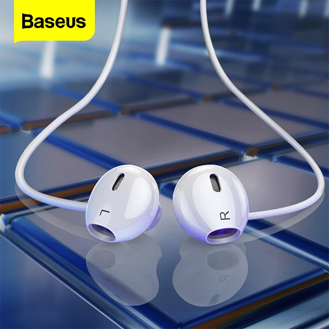 Baseus Encok C17 Lateral In-Ear Type C Earphones For Samsung, OnePlus, Xiaomi & Other Smart Phones - Image 3