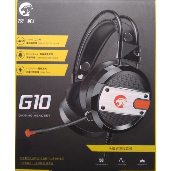 G10 Wired Gaming Headphone 3.5mm PC Tablet Computer Headset - Image 2