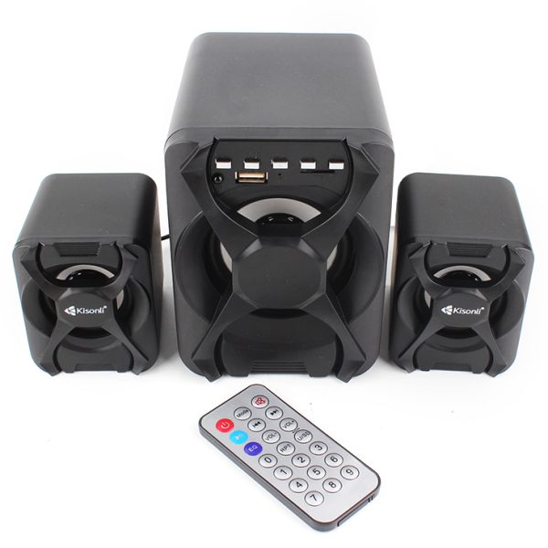 Kisonli U-2500BT Usb 2.1 Portable Computer Speaker (3MW) - Image 2