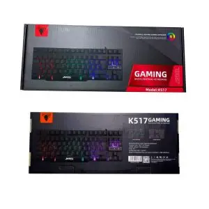 Jedel K517 USB Gaming Keyboard With Lighting (6MW)