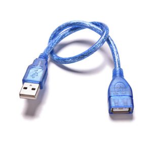USB 2.0 Female To Male Extension Extender Cable Short Cord 30cm