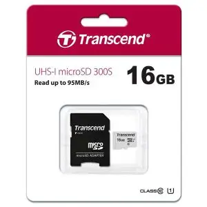 Transcend 16GB Class10 300s Micro SD