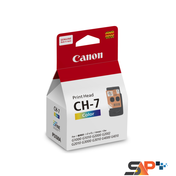 Canon CH-7 Black Print Color Head / Cartridge for G1010 G2010 G3010