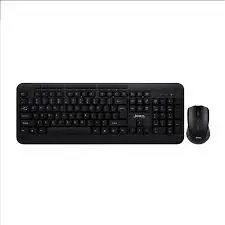 Jedel WS881 Wireless Office Membrane Keyboard – Black