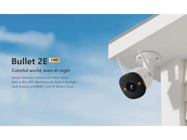 IMOU IPC-K3DP-3H0WF-0306B BULLET 2E FULL COLOR CAMERA (2Y)