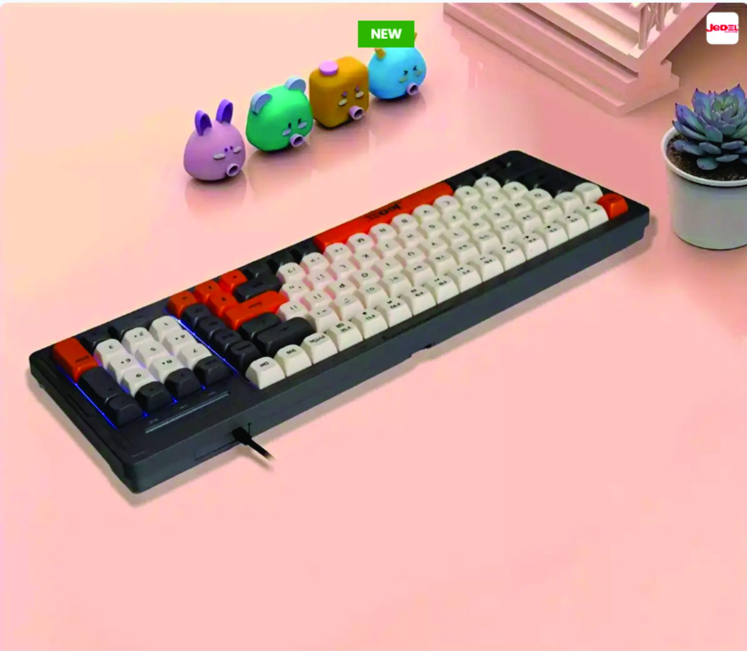 JEDEL K32 RGB Gaming Wired Keyboard (6MW) - SAP Computers