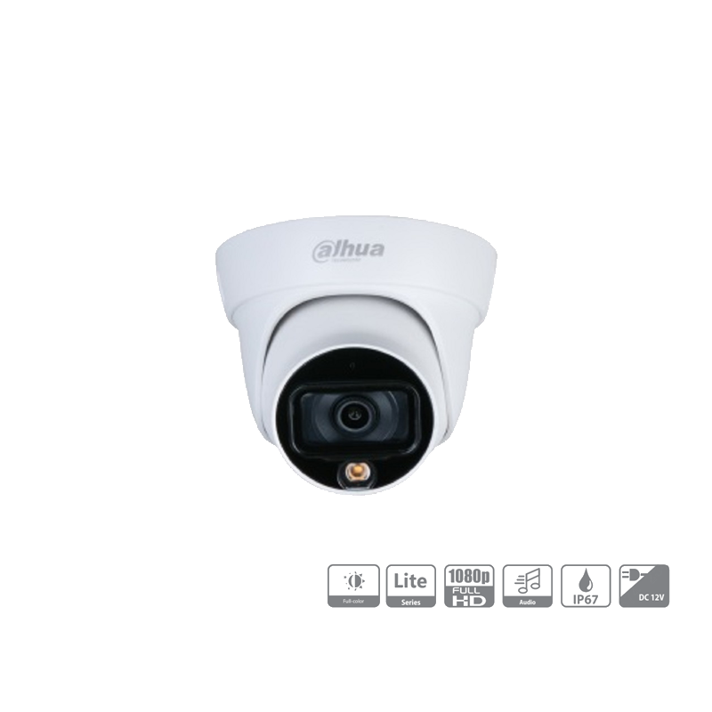 DAHUA DH-HAC-HDW1209TLQP-LED-0280B 2MP FULL COLOUR