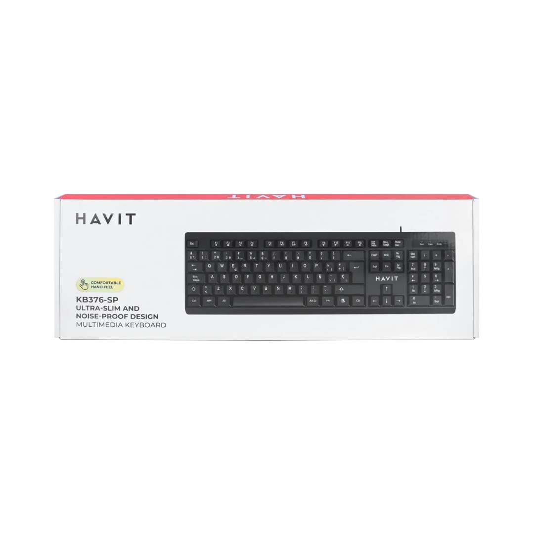 Havit- KB376 USB Keyboard - Image 4