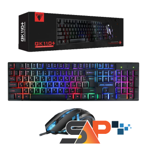 JEDEL GK110+ BRAND NEW RGB GAMING COMBO PACK