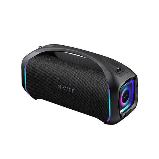 HAVIT SK910BT (Two Mic) Bluetooth Speaker - Black - Image 2