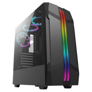 Falcon F8013 Gaming (Black) Casing