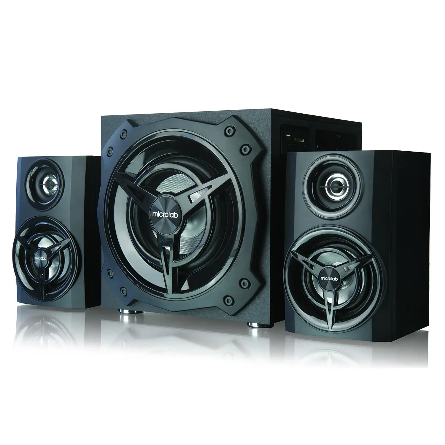 MICROLAB T11 2.1 MULTIMEDIA BLUETOOTH GAMING SPEAKER - Image 2